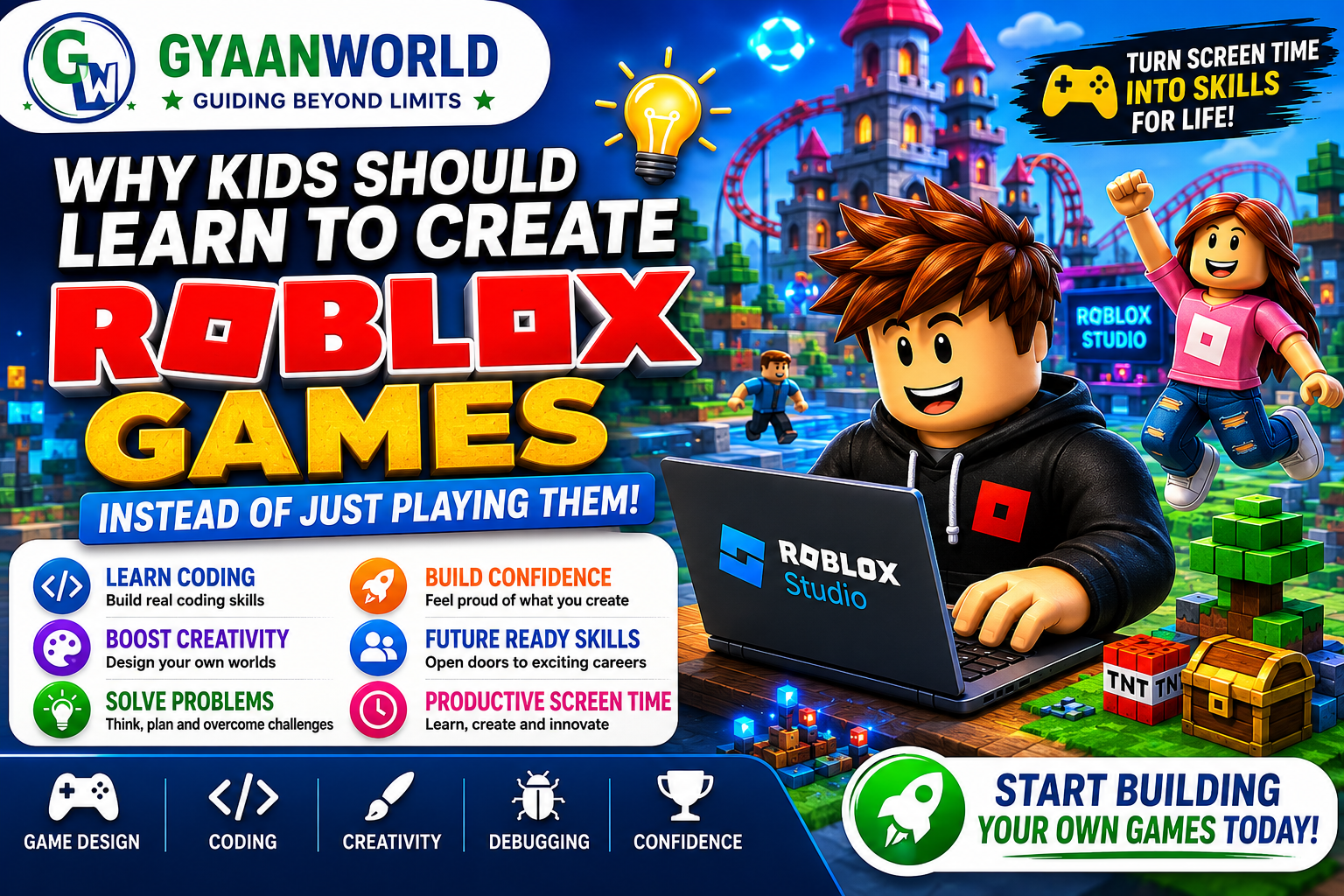Why Kids Should Learn to Create Roblox Games Instead of Just Playing Them